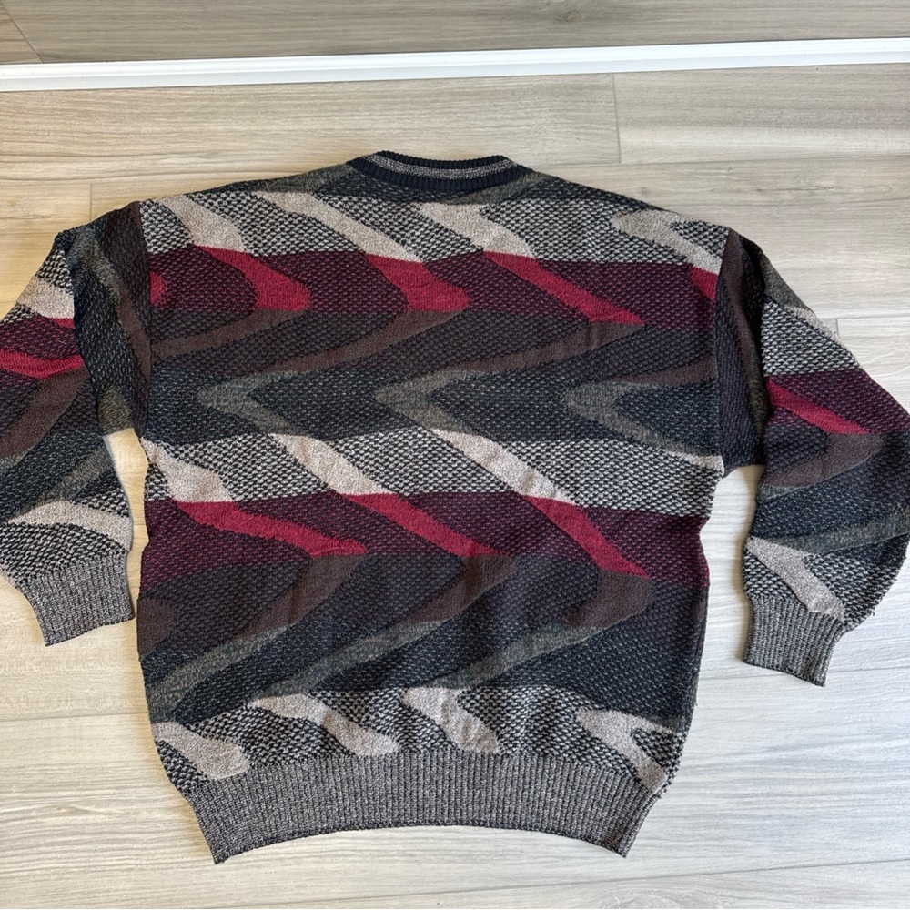 St Croix Textured Wool‎ Sweater Men’s Medium - Picture 9 of 15